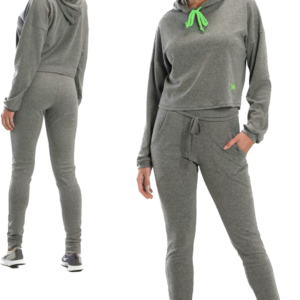 HOODIE SUEDINE CON CAPUCHA (1)