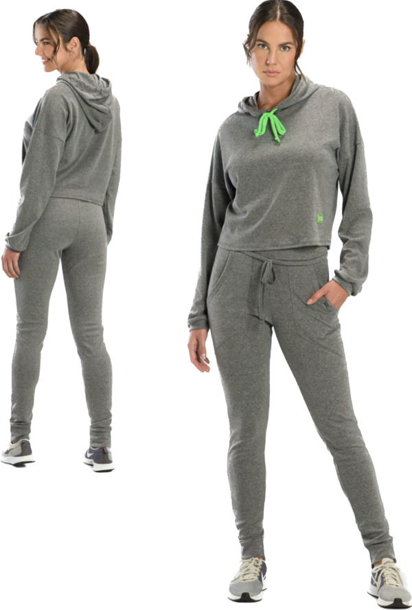 HOODIE SUEDINE CON CAPUCHA (1)