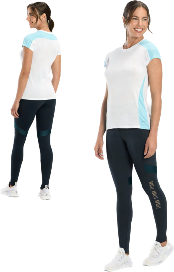 REMERA DEPORTIVA BICOLOR