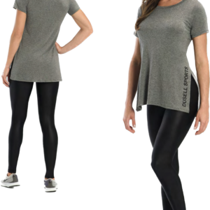 REMERA DEPORTIVA CON ABERTURA "DUSELL SPORTS"