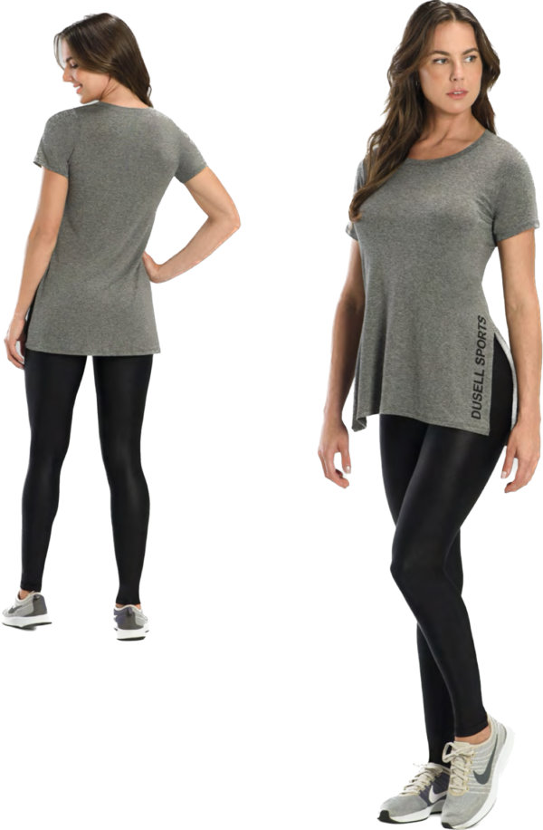 REMERA DEPORTIVA CON ABERTURA "DUSELL SPORTS"